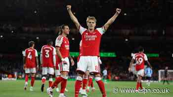 Arsenal vs. Coventry City player ratings as defending champions begin title defence in style