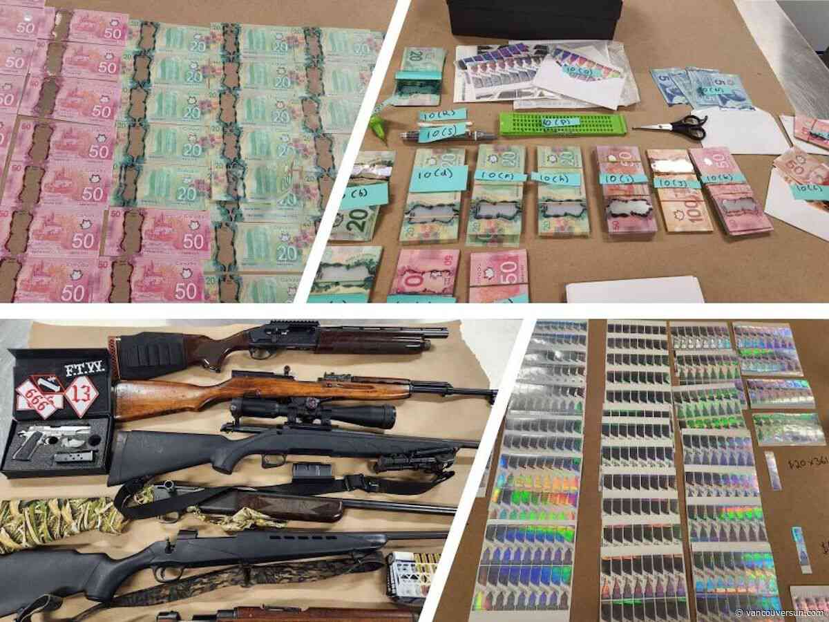 B.C. Crime News: Stacks of counterfeit cash seized in Kelowna | Teen shooting suspect turns himself in | Stranger attack in East Van