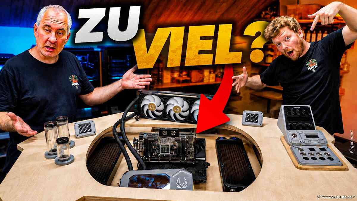 Wie soll DAS alles in diesen Tisch passen?! 😳 Die Hardware der HMX 6