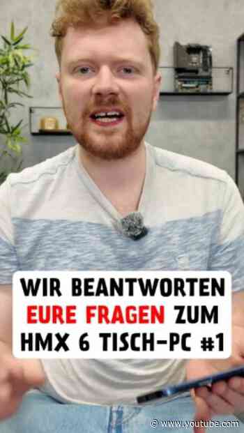 HMX 6 FAQ #1: Warum 2x RTX 5090? Tisch zu KLEIN? Gamescom-Präsenz? etc.