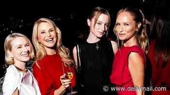 Naomi Watts' nepo baby Kai Schreiber, 17, mingles with Christie Brinkley, Katie Holmes and fashion elite at glitzy Hamptons event
