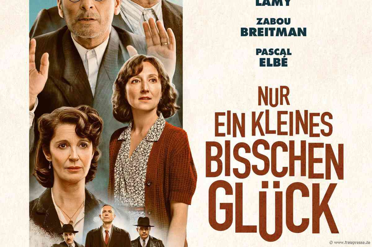 Gewinne zwei Kinokarten und zwei Plakate von "Nur ein bisschen Glück"