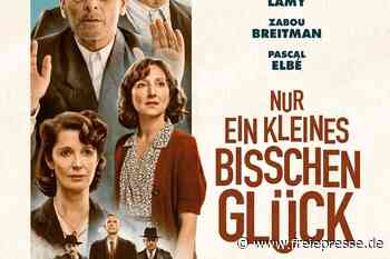 Gewinne zwei Kinokarten und zwei Plakate von "Nur ein bisschen Glück"