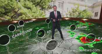 Showers popping up on Friday evening in Georgia, but weekend looks clear