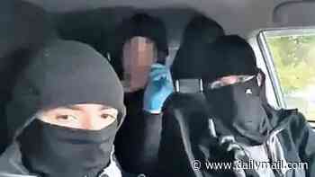 The TikTok joyriders causing carnage for clicks: GUY ADAMS asks why social media platforms host reckless driving gangs' videos - and finds police aren't allowed to pursue their vehicles