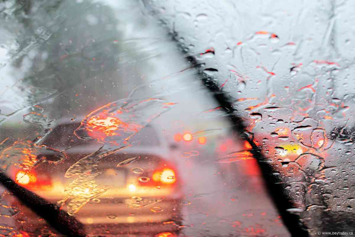 More than 50 mm of rain could fall in Burk's Falls this weekend