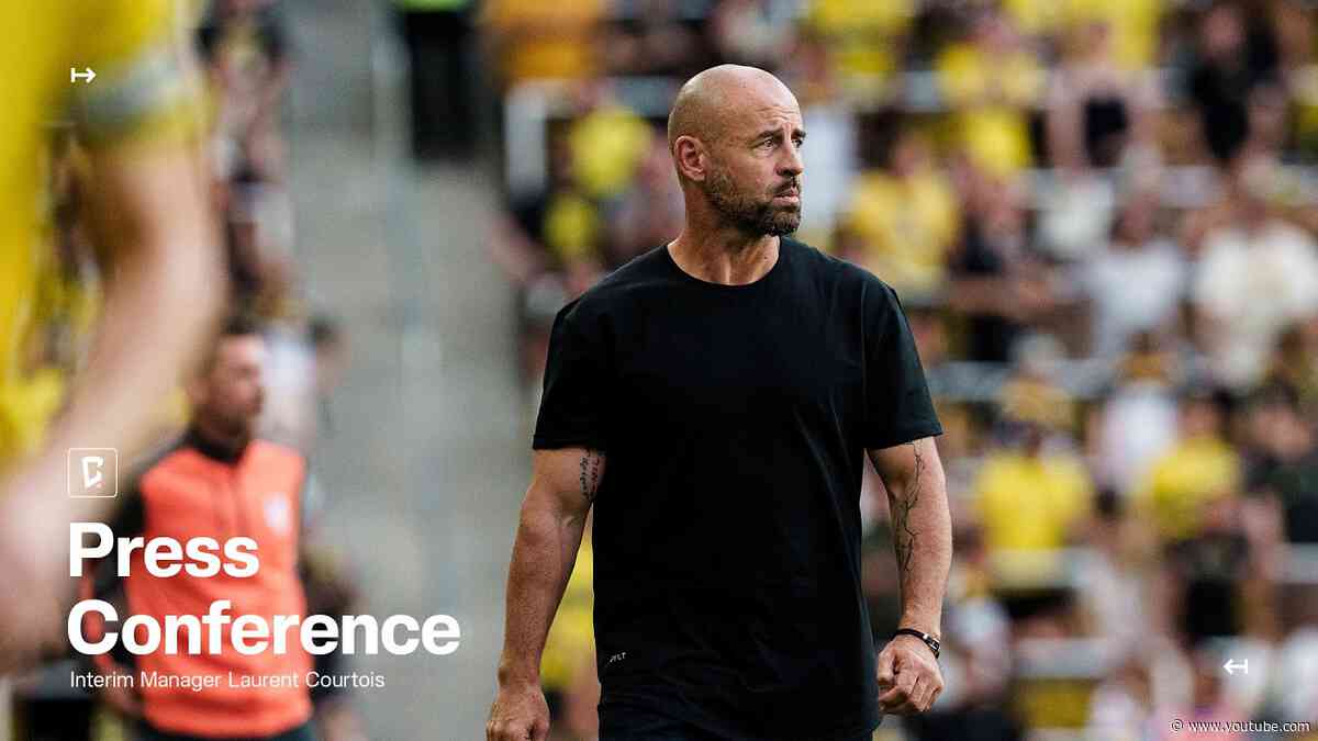 Press Conference | Interim Manager Laurent Courtois ahead of #NSHvCLB