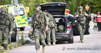 Sword attack at school in Sweden leaves 1 dead, police say
