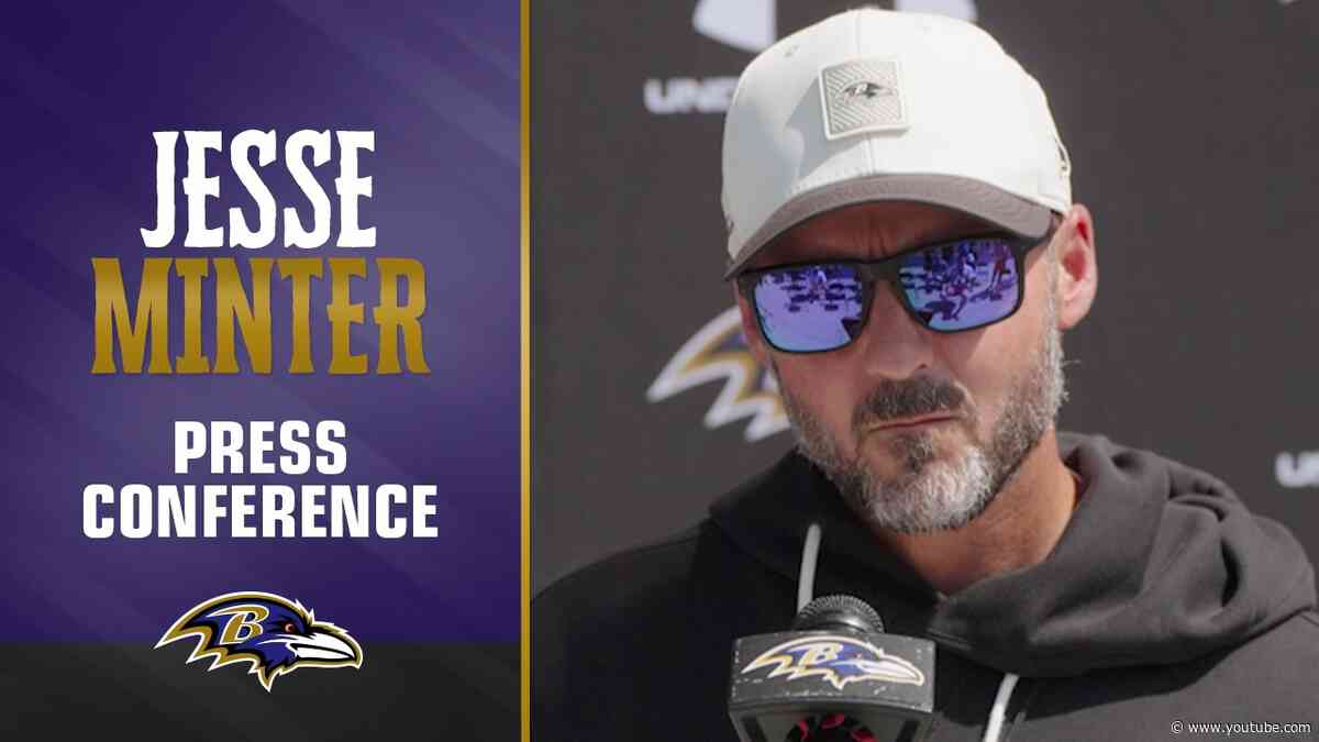 Head Coach Jesse Minter on Day 1 of Joint Practice with the Vikings | Baltimore Ravens