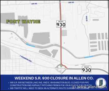 Coliseum Blvd to undergo more weekend roadwork