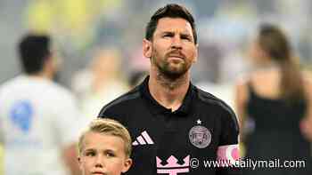 Lionel Messi is FINED by MLS after slapping opponent during fiery on-field exchange