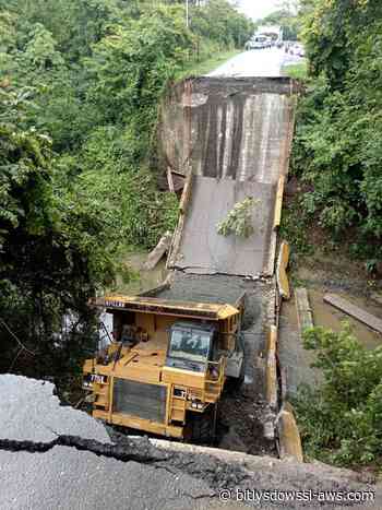 Colapsa el puente El Pao y deja incomunicados a los estados Guárico y Aragua