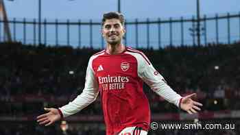 Arsenal thrash Coventry to start Premier League title defence with a bang