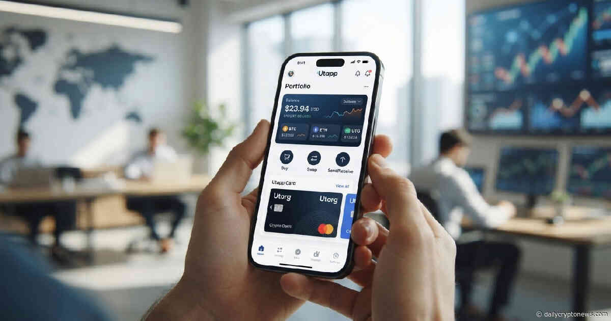 Utorg launches Utapp crypto wallet and card for iOS with self-custody focus