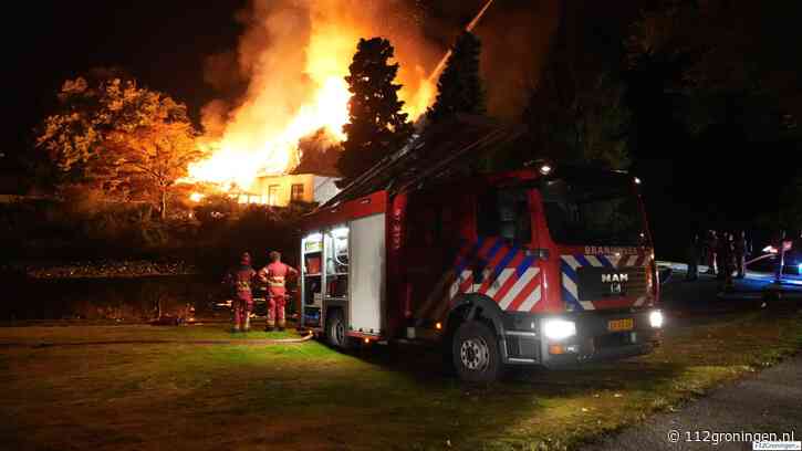 Felle brand monumentaal Poortgebouw begraafplaats Hoogezand, getuigen gezocht