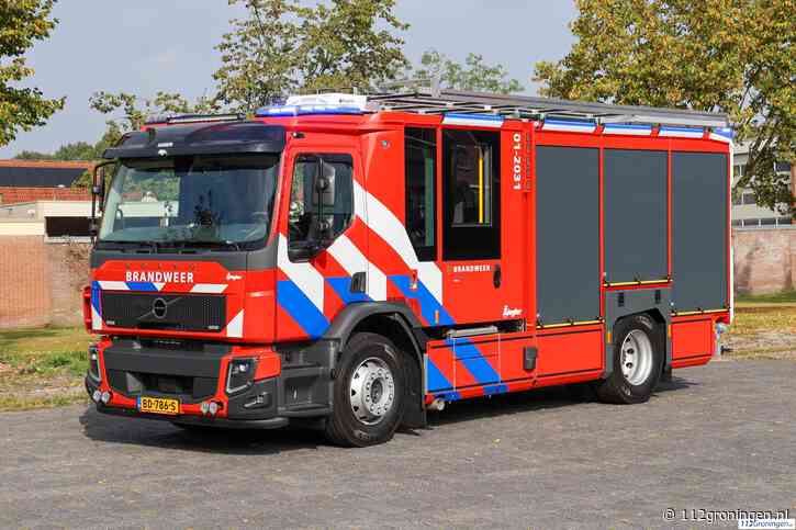 Nieuwe tankautospuit voor brandweer Haren