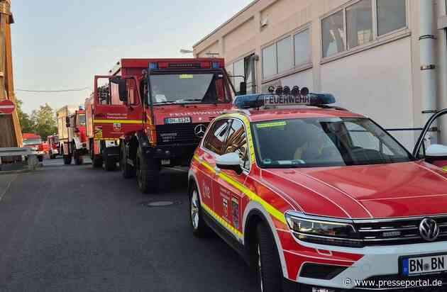 FW-BN: Waldbrandhilfe für Serbien: EU-Waldbrandmodul GFFF-V DE1 geht erneut in den Einsatz