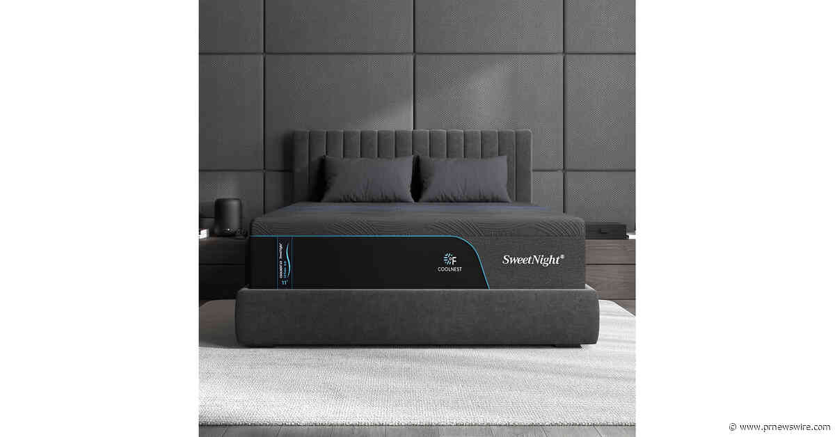 SweetNight Unveils CoolNest® Ultra Cooling Memory Foam Mattress for Hot Sleepers and Expands Its Cooling Sleep Portfolio