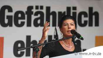 "Ein neuer Hitler ist er nicht": Wagenknecht gegen Verteufelung von Siegmund