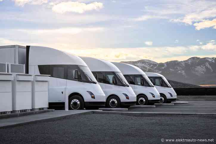 Einride bestellt 500 Tesla-Semi-Lkw für US-Flotte