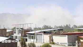 Peru earthquake damages buildings and causes power cuts