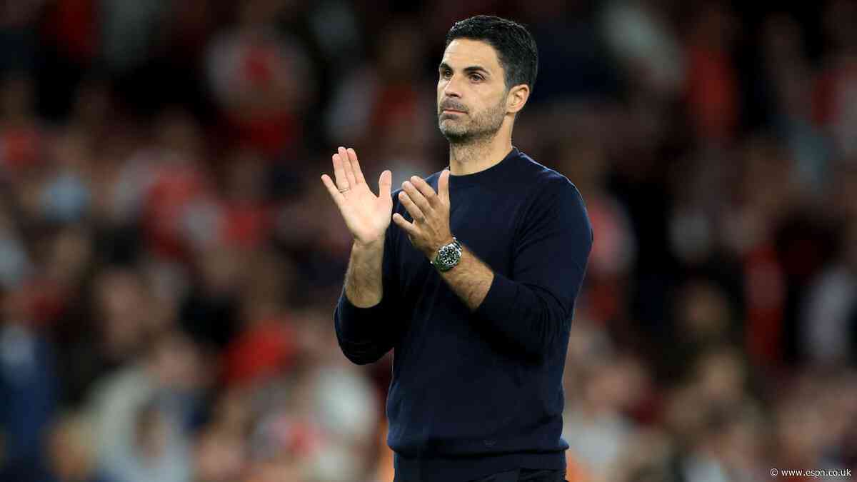 Arteta plays down Guimarães injury, hails Tzolis