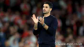 Arteta plays down Guimarães injury, hails Tzolis