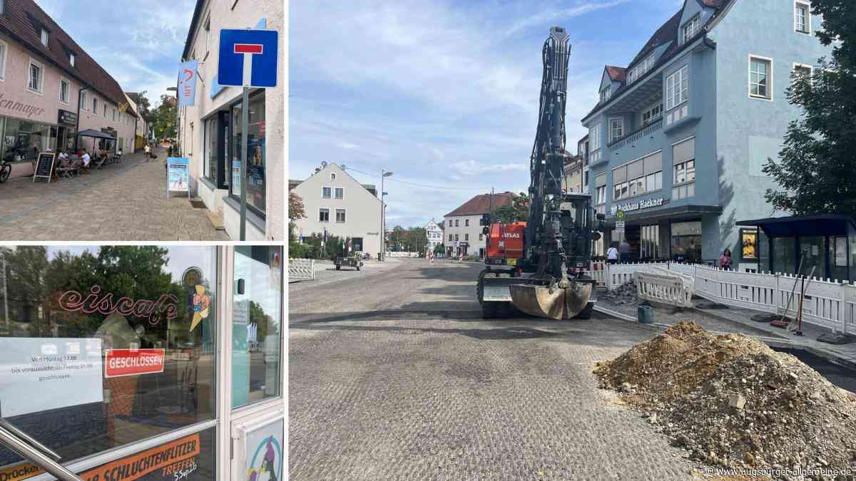 Gesperrte Luitpoldstraße: Was die Baustelle für die Geschäfte bedeutet