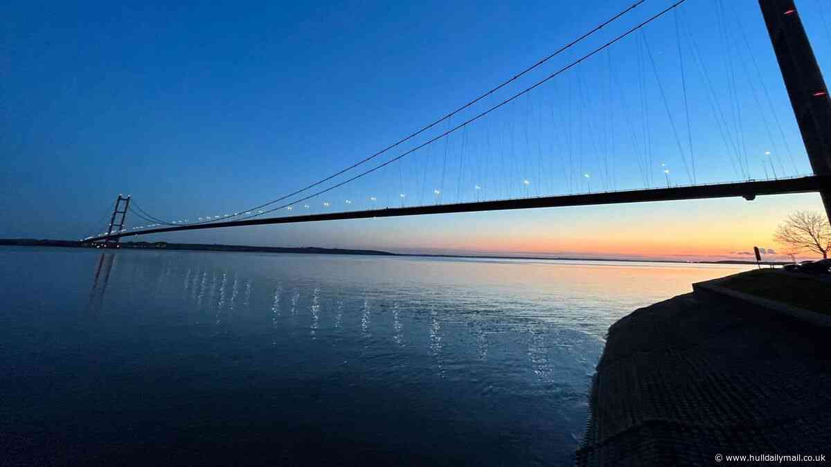 Glass panels revision planned for Humber Bridge safety barriers scheme