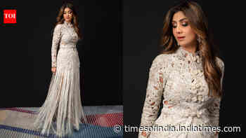 Shilpa Shetty turns heads in a Rs 2.19 lakh fringe skirt set and we can’t stop looking