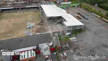 Demolition begins at Millers' former Millmoor home