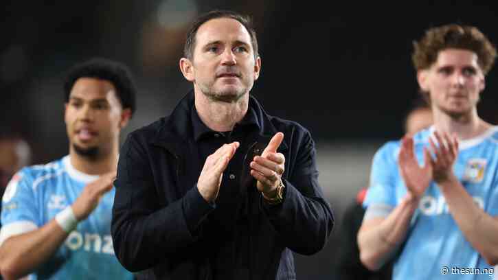 EPL: Lampard reveals why Coventry City lost 3-0 to Arsenal