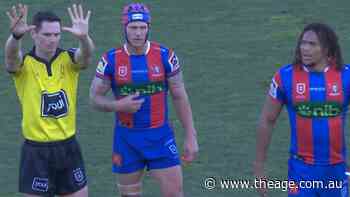 Young in hot water for ugly tackle