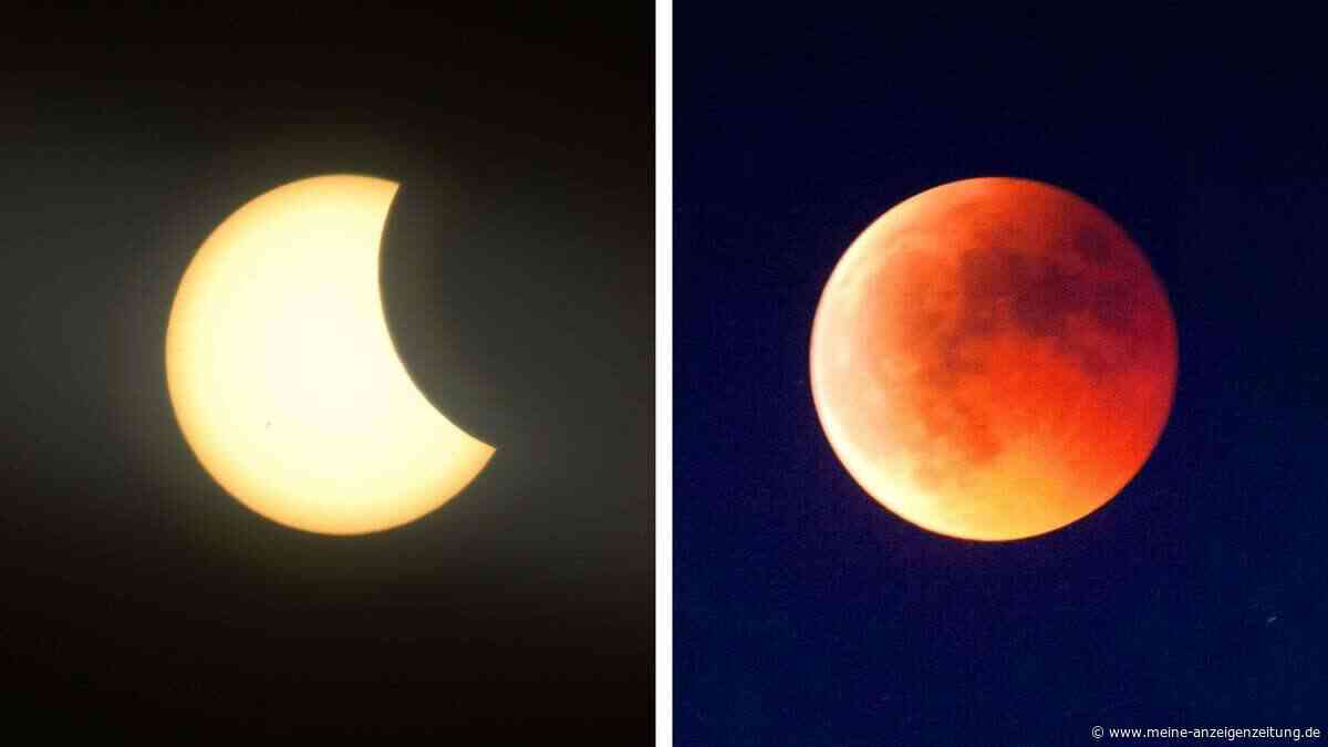 Auf Sonnenfinsternis folgt Mondfinsternis – wie das Phänomen entsteht