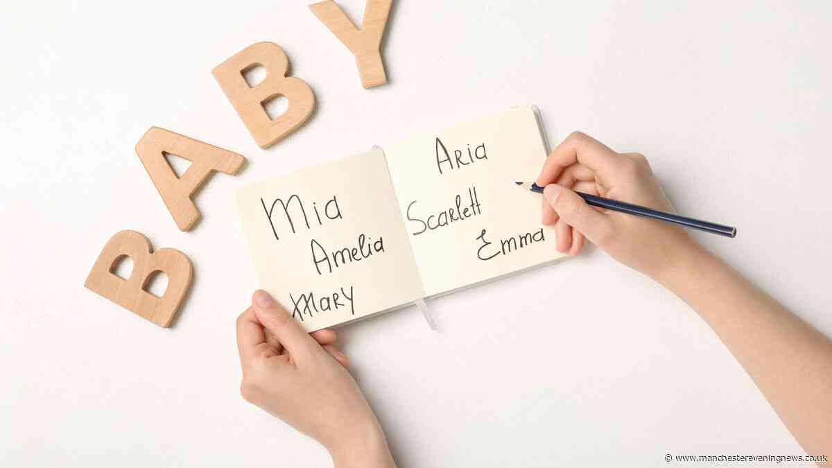 See exactly how many people share your name and most popular baby names across Manchester