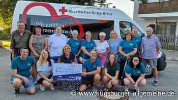 Freude beim BRK-Herzenswunschmobil