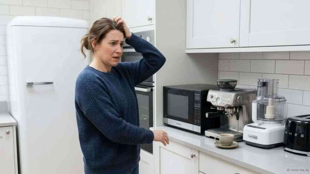 Zwei Küchengeräte sollte man niemals neben- oder aufeinander stellen