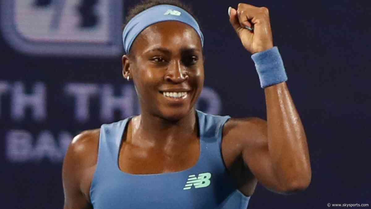 Gauff races into Cincinnati semis
