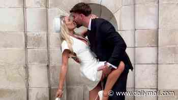 Love Island's Tom Clare and Molly Smith's unconventional romance as pair are set to wed in Mallorca TODAY - after their raucous legal ceremony resulted in guests passing out