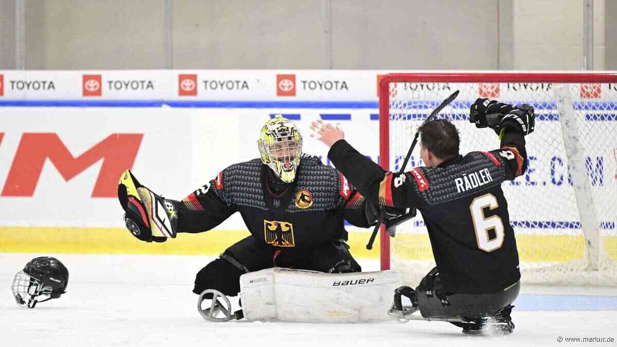 Blinden-Eishockey-Mannschaft kommt nach Bad Tölz: „Weniger rumheulen, mehr aushalten“