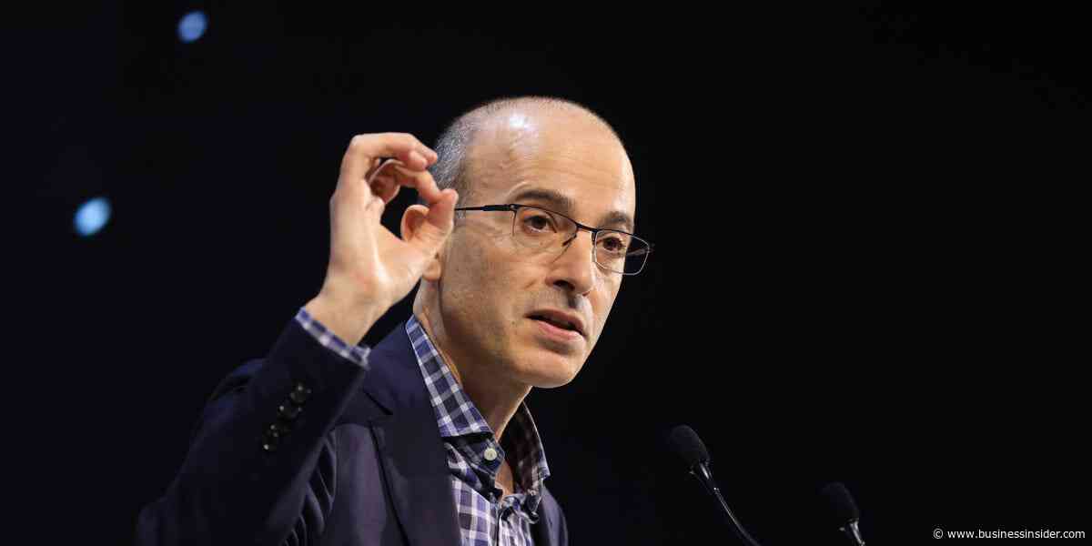 The author of 'Sapiens' says 'now is the time' to resist giving AI rights