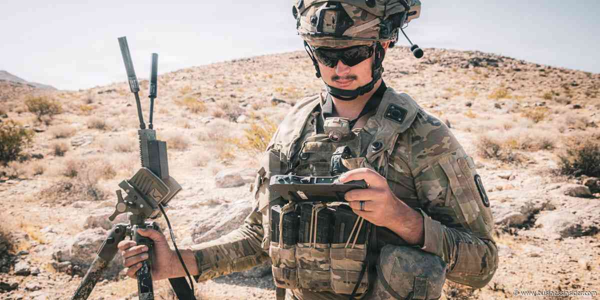 These smartphones on soldiers' chests are becoming an important tool in the US Army's plans for a high-tech fight