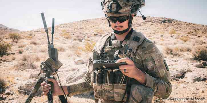 These smartphones on soldiers' chests are becoming an important tool in the US Army's plans for a high-tech fight