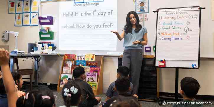 The states where public school students get the most and least teacher attention, ranked