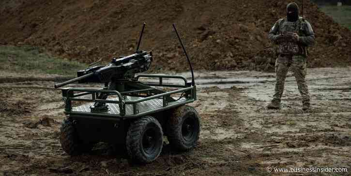 Ukraine is teaching NATO troops how ground robots work in war — and where they don't