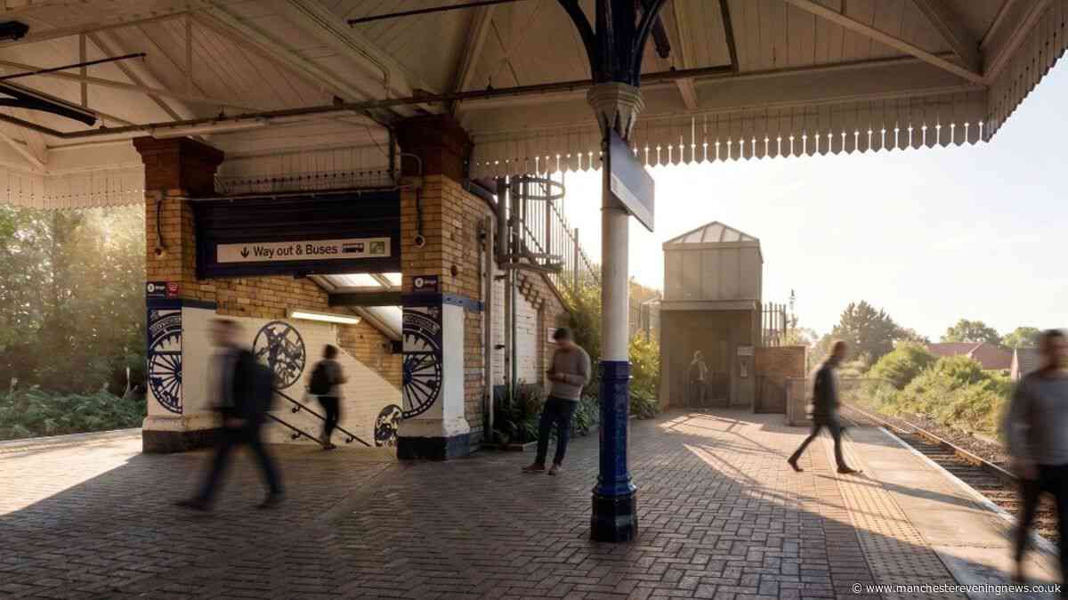 New CGIs show Walkden station revamp as Network Rail apologises for for delay