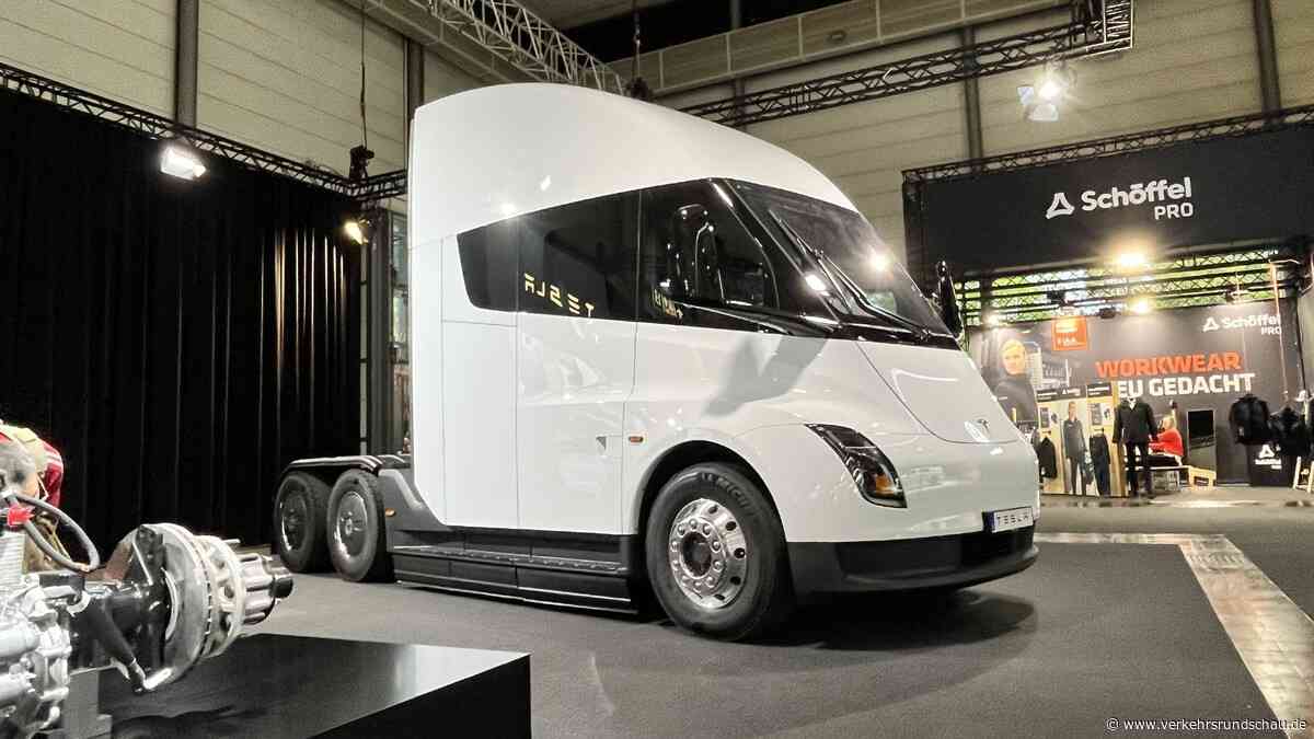Tesla kündigt Europa-Start für E-Lkw Semi an
