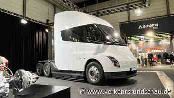 Tesla kündigt Europa-Start für E-Lkw Semi an