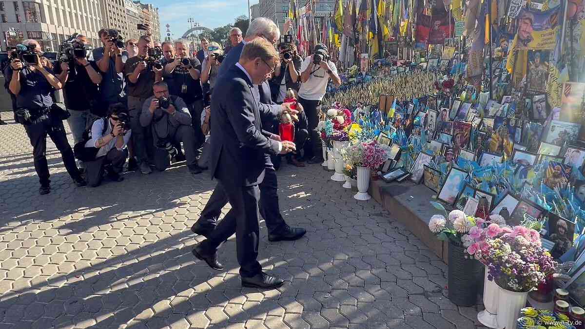 Tödlichste Monate für Ukraine: Wadephul in Kiew erschüttert von Bildern der Zerstörung