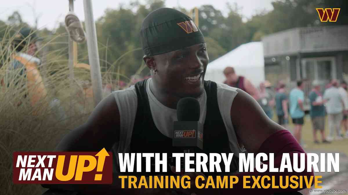 Terry McLaurin Talks Jayden Daniels, Stefon Diggs & Commanders vs. Lions | Next Man Up | NFL